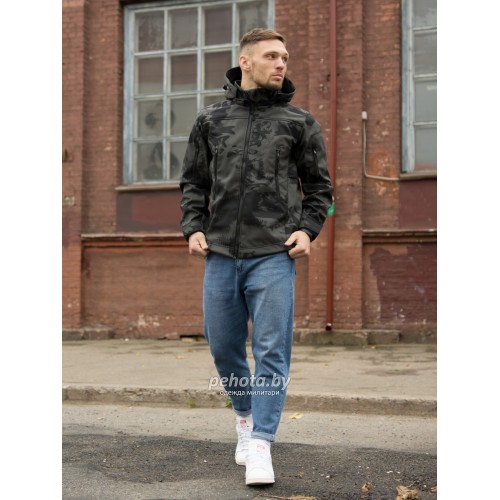 Куртка Оперативник GT GEN-II SoftShell Night Camo | Grizzly фото 6