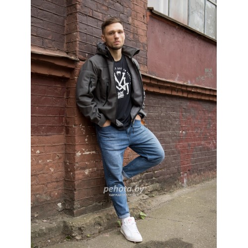 Куртка Оперативник GT GEN-II SoftShell Grey | Grizzly фото 2