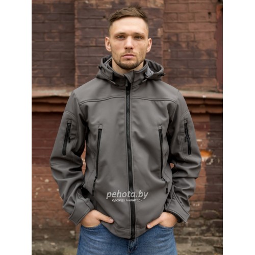 Куртка Оперативник GT GEN-II SoftShell Grey | Grizzly фото 5