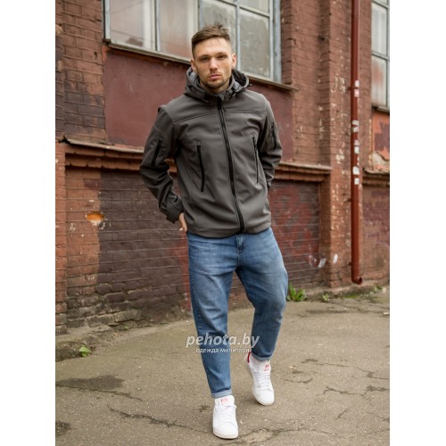 Куртка Оперативник GT GEN-II SoftShell Grey | Grizzly фото 6