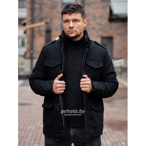 Куртка Orton M65 padded 2221 black | Vintage Industries фото 1