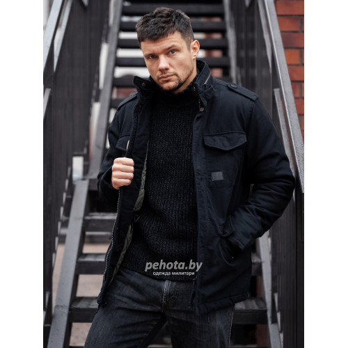 Куртка Orton M65 padded 2221 black | Vintage Industries фото 9