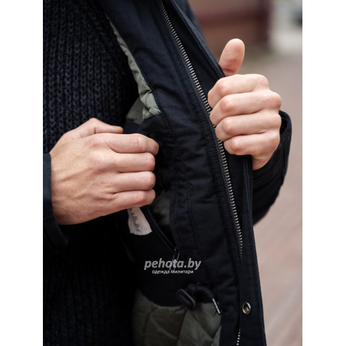 Куртка Orton M65 padded 2221 black | Vintage Industries фото 8