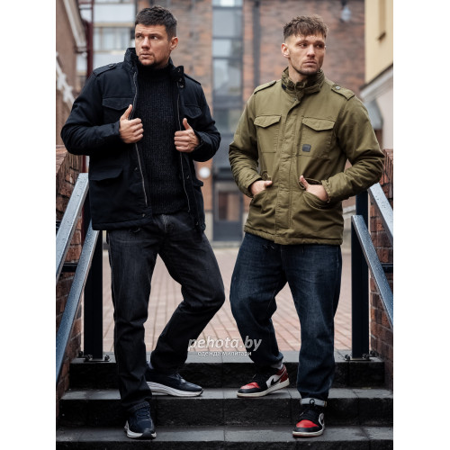 Куртка Orton M65 padded 2221 black | Vintage Industries фото 11