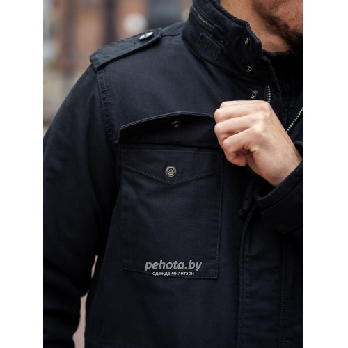 Куртка Orton M65 padded 2221 black | Vintage Industries фото 5