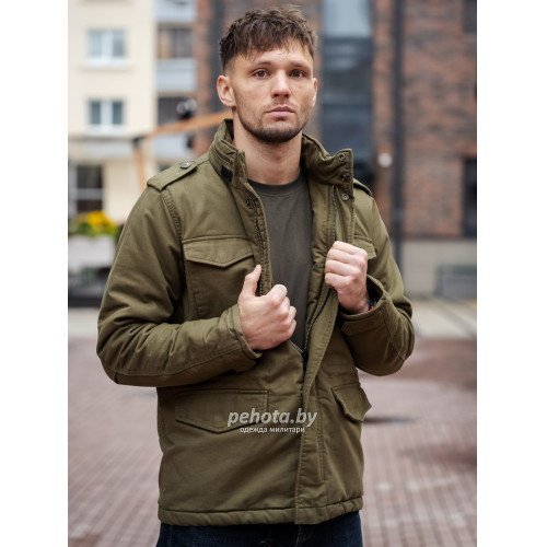 Куртка Orton M65 padded 2221 Olive drab | Vintage Industries фото 2