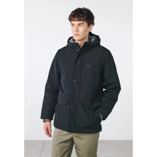 Куртка-парка Knox 2224 Black | Vintage Industries фото 1
