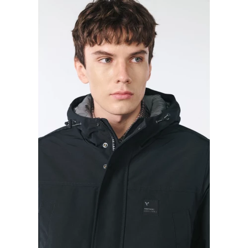 Куртка-парка Knox 2224 Black | Vintage Industries фото 3