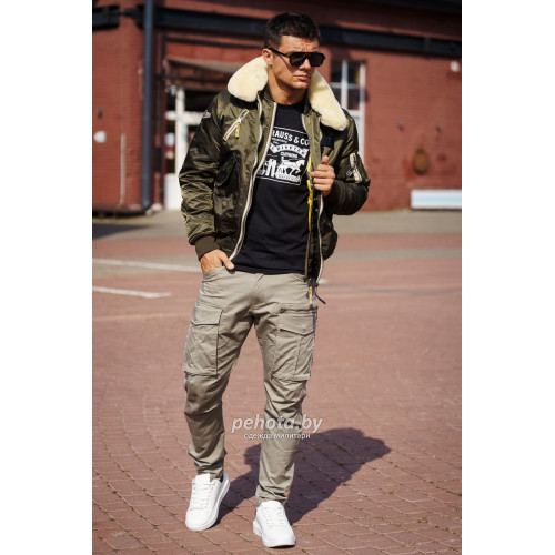 Куртка Pilot B-15 PE-24 Olive | Army Stroll фото 2