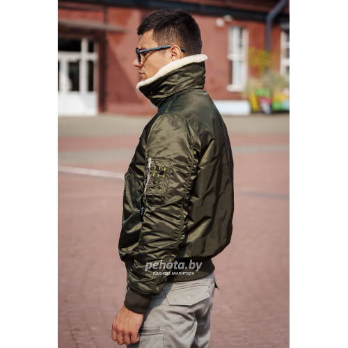 Куртка Pilot B-15 PE-24 Olive | Army Stroll фото 16