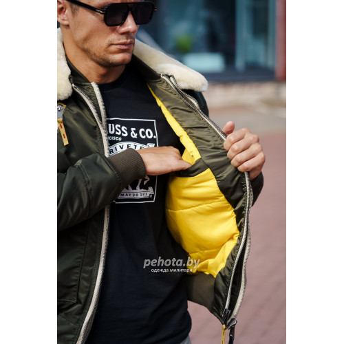 Куртка Pilot B-15 PE-24 Olive | Army Stroll фото 21