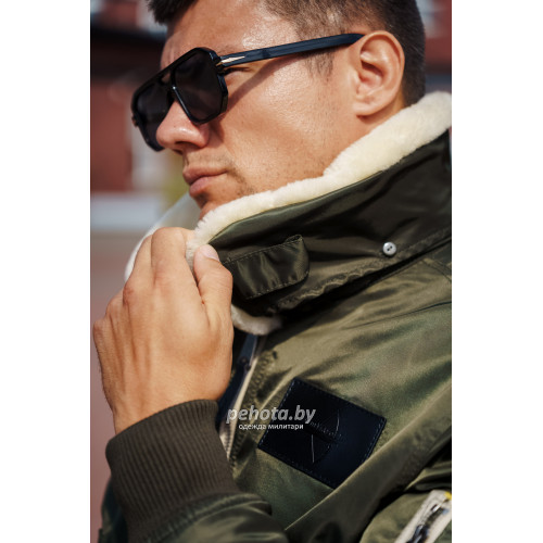 Куртка Pilot B-15 PE-24 Olive | Army Stroll фото 19