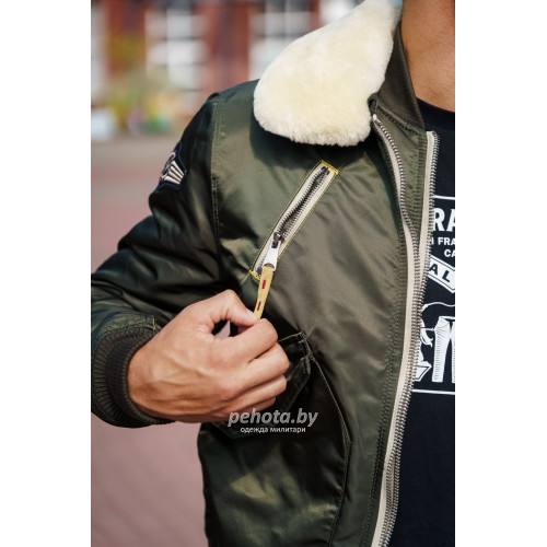 Куртка Pilot B-15 PE-24 Olive | Army Stroll фото 20