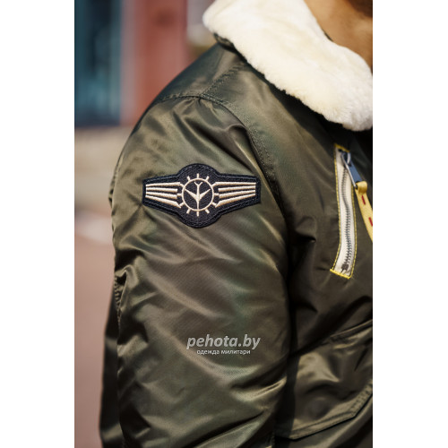Куртка Pilot B-15 PE-24 Olive | Army Stroll фото 9
