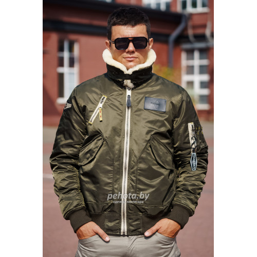 Куртка Pilot B-15 PE-24 Olive | Army Stroll фото 14