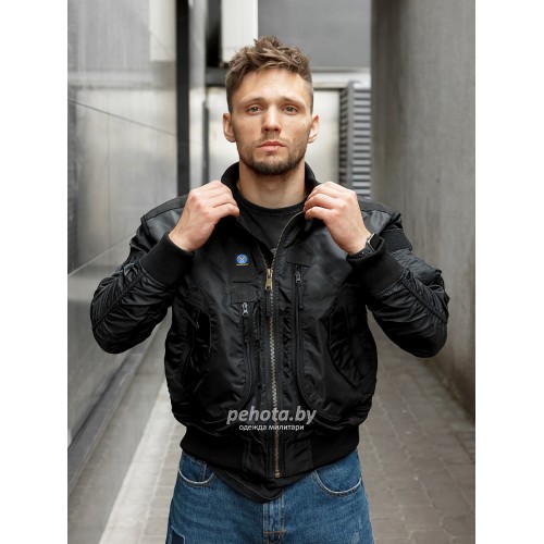 Куртка Pilot P2 Black | ARMY STROLL фото 3