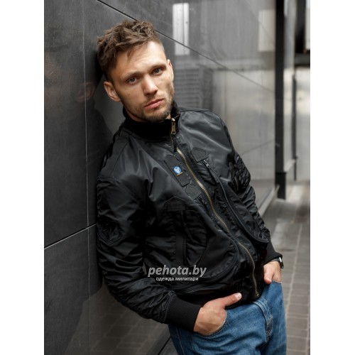 Куртка Pilot P2 Black | ARMY STROLL фото 15