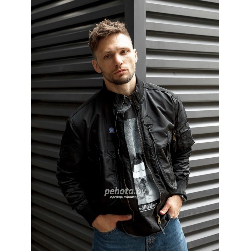 Куртка Pilot P2 Black | ARMY STROLL фото 16