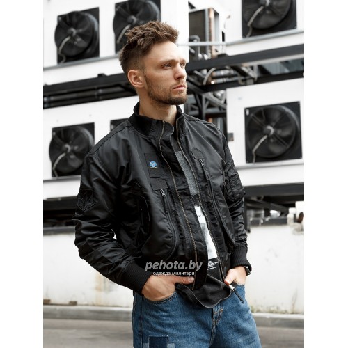 Куртка Pilot P2 Black | ARMY STROLL фото 17