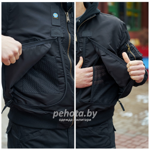 Куртка Pilot P2 Black | ARMY STROLL фото 21
