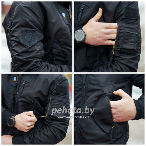 Куртка Pilot P2 Black | ARMY STROLL фото 23