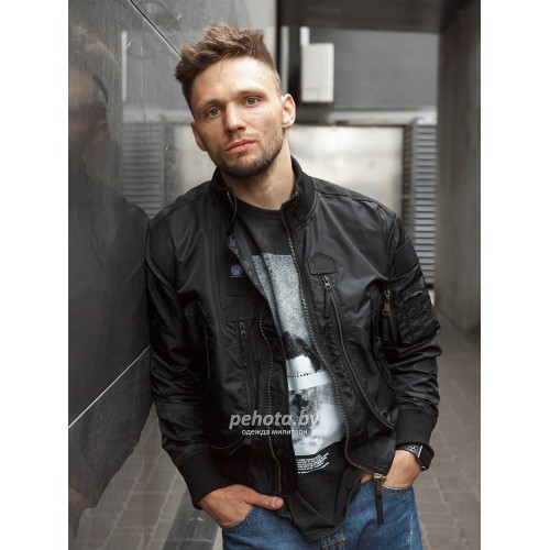 Куртка Pilot P2 Black | ARMY STROLL фото 5