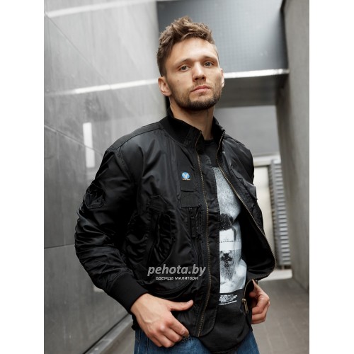 Куртка Pilot P2 Black | ARMY STROLL фото 4