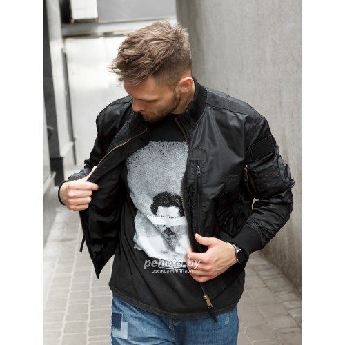 Куртка Pilot P2 Black | ARMY STROLL фото 9