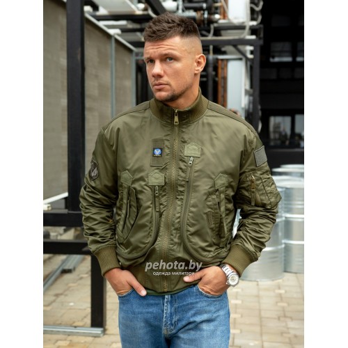 Куртка Pilot Olive | ARMY STROLL фото 5