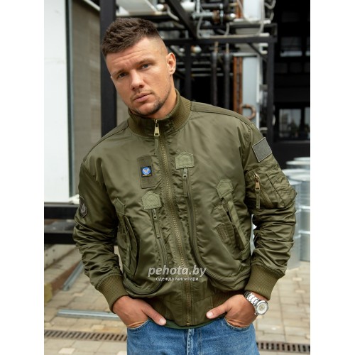 Куртка Pilot Olive | ARMY STROLL фото 4