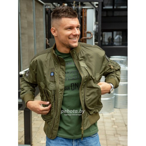 Куртка Pilot Olive | ARMY STROLL фото 12