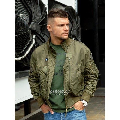 Куртка Pilot Olive | ARMY STROLL фото 16