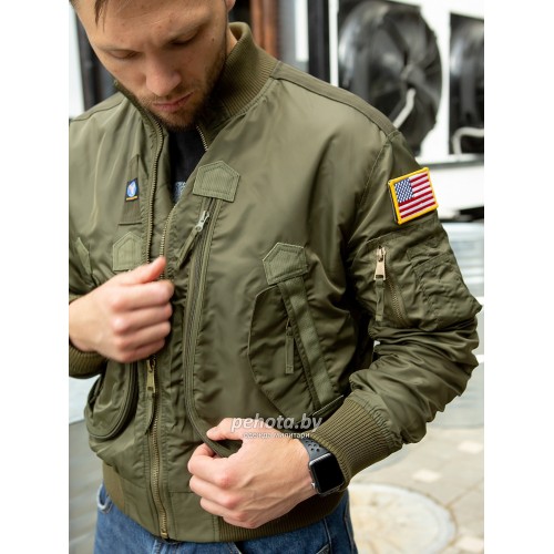 Куртка Pilot Olive | ARMY STROLL фото 15