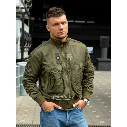 Куртка Pilot Olive | ARMY STROLL фото 3