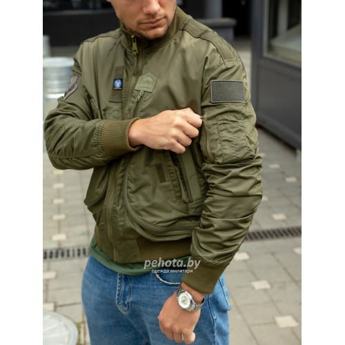 Куртка Pilot Olive | ARMY STROLL фото 19