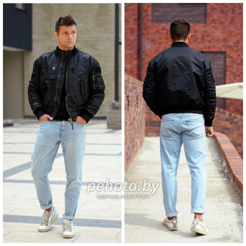 Куртка Pilot P2 Warm Black | ARMY STROLL фото 3