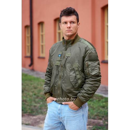 Куртка Pilot P2 Warm Olive | ARMY STROLL фото 1