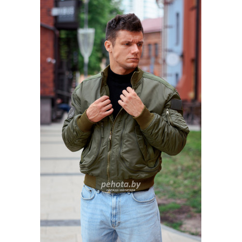 Куртка Pilot P2 Warm Olive | ARMY STROLL фото 2