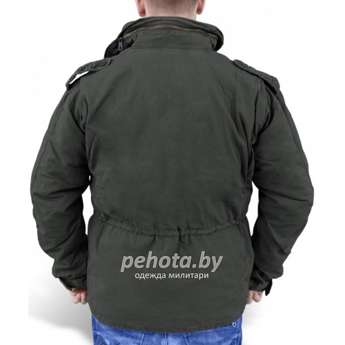 Куртка зимняя Regiment M65 Jacket Black | Surplus фото 3