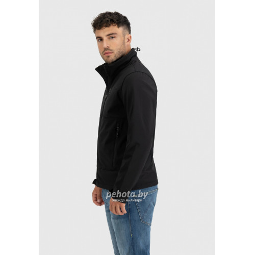 Куртка Renzo softshell 30116 black | Vintage Industries фото 4