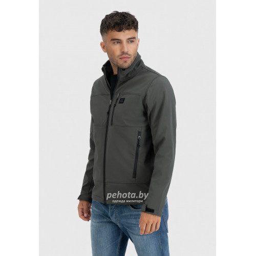 Куртка Renzo softshell 30116 dark olive | Vintage Industries фото 4