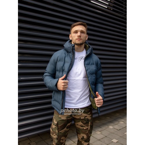 Куртка Rhys jacket 25120 Navy Blue | Vintage Industries фото 5