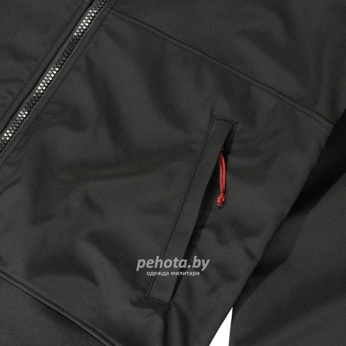 Куртка Riggs softshell 30123 black | Vintage Industries фото 2
