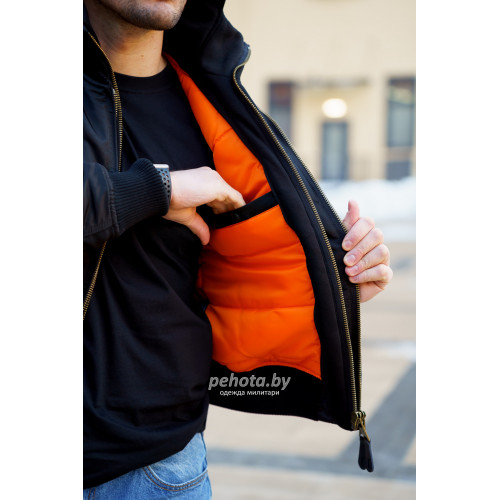 Куртка бомбер D-tec SP-04 Black | Army Stroll фото 7