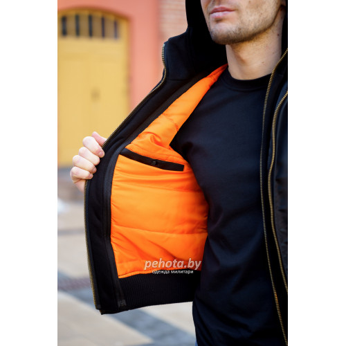 Куртка бомбер D-tec SP-04 Black | Army Stroll фото 5