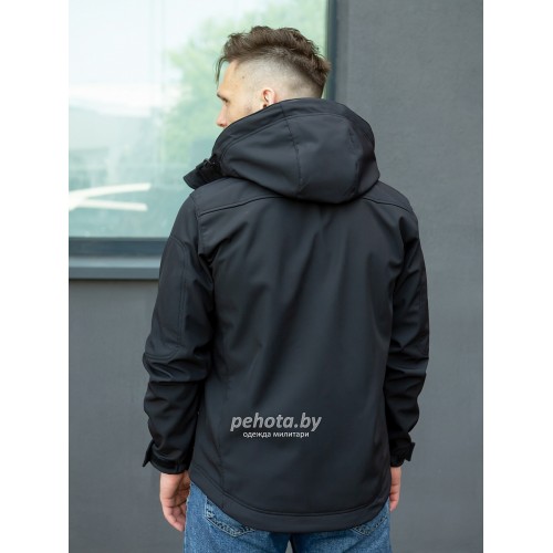 Куртка Urban Softshell Black | TACTICAL STROLL фото 4