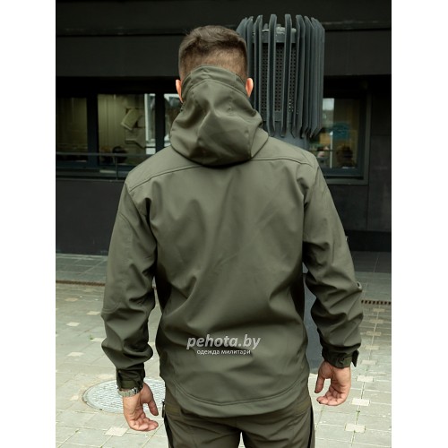 Куртка Urban Softshell Taiga Green | TACTICAL STROLL фото 4