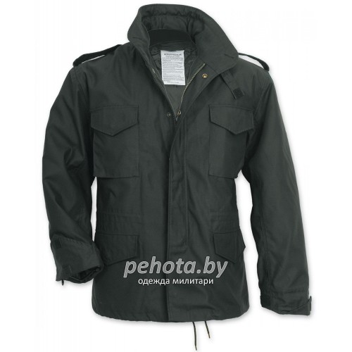 Куртка US Fieldjacket m65 Black | Surplus фото 4