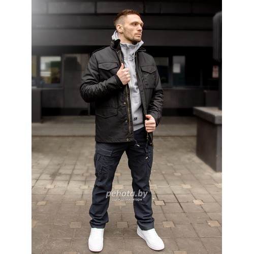 Куртка US Fieldjacket m65 Black | Surplus фото 2
