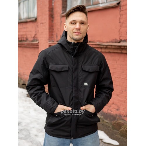 Куртка весна/осень Army Stroll Black | ARMY STROLL фото 2